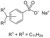 Image illustrative de l’article Dodécylbenzènesulfonate de sodium