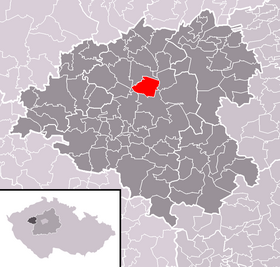 Localisation de Olešná