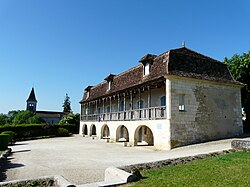 Skyline of Saint-Front-de-Pradoux