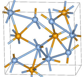 Kristalstructuur van zilverselenide