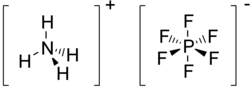 Image illustrative de l’article Hexafluorophosphate d'ammonium