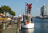 Fiskerihamnen i Heiligenhafen