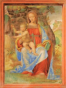 Bernardino Luini, Madone.