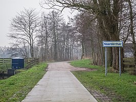 Plaatsnaambord Noardermar