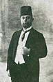 Transjordan prime minister Rashid Tali’a in morning dress with fez (circa 1921)