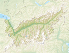 Grande Dixence Dam is located in Canton of Valais