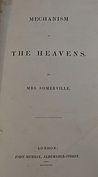 Title page to Mechanism of the Heavens (1831)