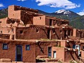 Image 7Multi-storied attached adobe houses at Taos Pueblo (from List of house types)