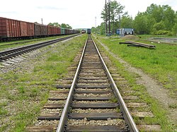 Railway in Smirnykhovsky District