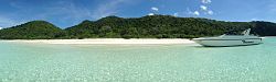 A beach on Ko Khram