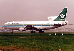 Saudi Arabian Airlines Lockheed L-1011 TriStar in 1987