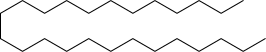 Structuurformule van pentacosaan