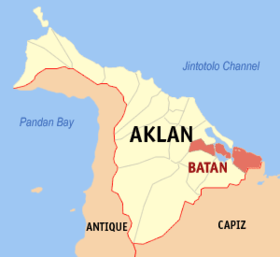 Mapa a pakabirukan ti Batan