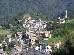 Skyline of Santa Brigida