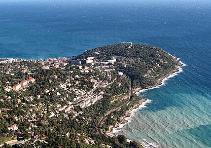 Roquebrune-Cap-Martin et le cap Martin.