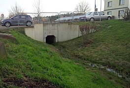 Düker des Mirbaches an der Mirbachstraße in Alfter