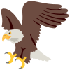 Emoji représentant un aigle