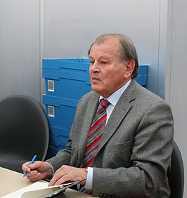 Erich Loest op de Leipziger Buchmesse in 2006