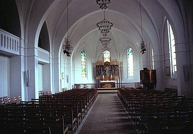 Interiør, Fredens Kirke, Odense (1920)