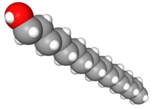 Model pengisian ruang 1-heptadekanol