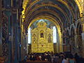 Interior de l'església Matriz de Machachi