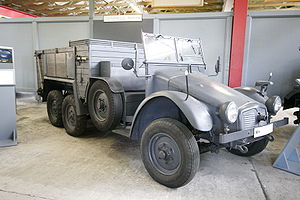 Mannschaftskraftwagen (Kfz. 70) im Panzermuseum Munster