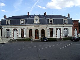 The town hall in Pierry