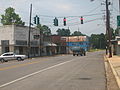 Numerous businesses in downtown Newellton have been closed for many years.