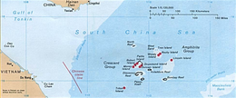 Isole Paracelso - Localizzazione