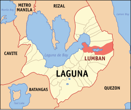 Lumban na Laguna Coordenadas : 14°17'49"N, 121°27'32"E