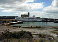 Image 5MV Pont-Aven: Brittany Ferries service to Roscoff, France and Santander, Spain in Millbay Docks (from Plymouth)