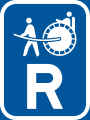 Reserved for rickshaws