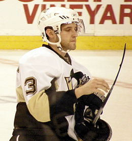 Alex Goligoski avec les Penguins de Pittsburgh