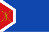 Flag of Azaila, Aragón, Spain