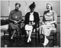 First Lady Eleanor Roosevelt, Princess Alice, Countess of Athlone, and Clementine Churchill at the Second Quebec Conference, 1944.