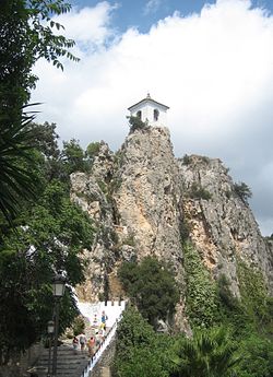 Skyline of Guadalest