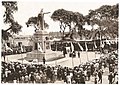 Manco Cápac Plaza during its inauguration in 1926