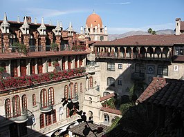 De Mission Inn in het Californische Riverside