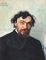 Retrat d'Ivan Pokhitonov, per Repin, 1882.