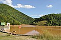 Lac de barrage près de Săcuieu