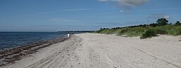 Stranden vid Skateholm i juli 2011.