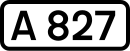 A827 road