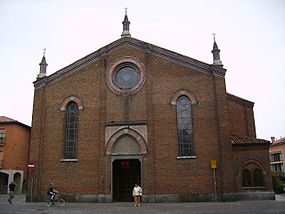 A igreja de São Alexandre.