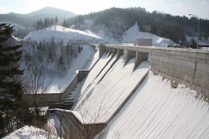 庶路ダム 2013年1月13日撮影