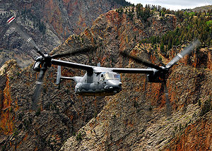 CV-22_Osprey_in_flight