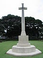 Cross at the Kanchanaburi War Cemetery