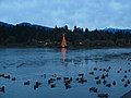 Lost Lagoon in the winter.