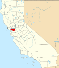 Location in the state of California