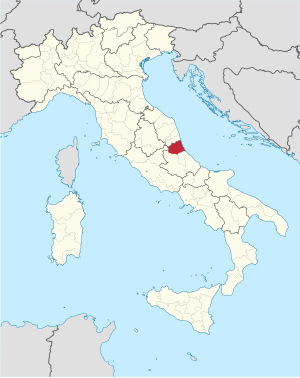 Cherta de la provinzia de Teramo