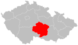 Region de Vysočina - Localizazion